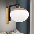 Aplica Josephine moderna E27/40W, WA 2-1373/1 MS/SCHWARZ Orion