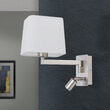 Aplica Carlton moderna E27/40W spot LED 3W 145lm 3000W, WA 2-1469/1 SATIN Orion