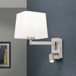 Aplica Carlton moderna E27/40W spot LED 3W 145lm 3000W, WA 2-1469/1 SATIN Orion
