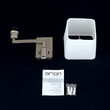 Aplica Carlton moderna E27/40W spot LED 3W 145lm 3000W, WA 2-1469/1 SATIN Orion