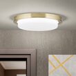 Plafoniera Lerox moderna LED 21W/1300lm/3000K, DL 7-668/20 PATINA/opal-matt Orion