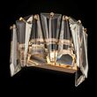 Aplica cristal transparent moderna Puntes aurie L25cm, Maytoni