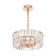 Lustra cristal transparent moderna Puntes aurie Ø38cm, Maytoni