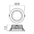 Spot LED incastrat gips-carton 60W/4000K/8160lm XMaxi MA12NW Arelux