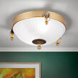Plafoniera clasica Rocca 2xE27/60W, DL 7-522/31 BRONZE Orion