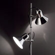 Lampadar modern cromat stil industrial 2xE27/60W, Polly PT2 061122 Ideal Lux