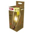 Bec LED Vintage ST64, E27, lumina calda 2200K, 4.5W, 420lm, 25000 h functionare, garantie 3 ani, Emos Z57032