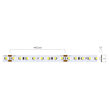 Banda LED XRIBO IP20 rola 5 m 12W/ml 128 LED/ml 4000K >115° Arelux RB212820NW