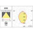 Spot LED incastrat 23W/3000/4000/6000K XEvo EVS03CCT SBK Arelux