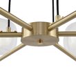 Lustra moderna Vision aurie abajur transparent Ø96cm, Maytoni