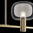 Lustra moderna Vision aurie abajur transparent L18cm, Maytoni