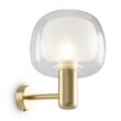Aplica moderna Vision aurie abajur transparent Ø18cm, Maytoni