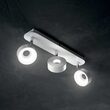 Spot alb dispersoare reglabile LED 18W/2100lm/3000K, Oby PL3 196701 Ideal Lux