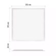 Panou LED DAXXO patrat, alb, incastrat, lumina neutra 4000K, 36W, IP20, Emos ZB2414