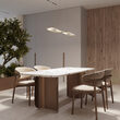 Lustra cristal transparent LED moderna Krone alama L8cm 36W, Maytoni