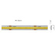 Banda LED flexibila fixare rapida alb neutru IP20 rola 5m 10W/m/24V DC/4000K/940 lm/m XSolis SLS02NW Arelux