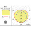 Corp de iluminat LED etans IP65 13W/6500K/1716lm XProof PF11CW Arelux