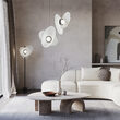 Lustra LED moderna Evolution neagra abajur gri L52cm 9W, Maytoni