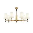 Plafoniera clasica Zaragoza alama abajur alb Ø88cm, Maytoni