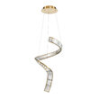 Lustra cristal transparent LED moderna Krone alama Ø45cm 48W, Maytoni