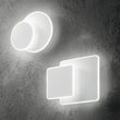 Aplica moderna alba LED 15W/2000lm/3000K, POUCHE AP Round 259345 Ideal Lux