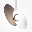 Lustra LED moderna Evolution neagra abajur albastru L52cm 9W, Maytoni