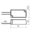 Alimentator in curent continuu/ DRIVER CC 500mA 10W IP65 Arelux AT500.10IP65