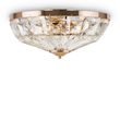 Plafoniera cristal transparent clasica Facet aurie Ø39cm, Maytoni