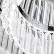 Plafoniera cristal moderna crom Prism LED 80W/6400lm/3000K, DL 7-666/55 CHROM Orion
