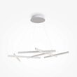Lustra LED moderna Line alba L66cm 79W, Maytoni