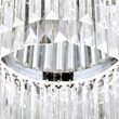 Plafoniera cristal moderna crom Prism LED 80W/6400lm/3000K, DL 7-666/55 CHROM Orion