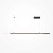 Lustra LED moderna Halo neagra L6cm 48W, Maytoni