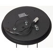 Lustra moderna neagra-aurie detalii sferice negre 3xGU10/60W Alas 2016 Jupiter