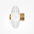 Aplica LED moderna Amulet aurie abajur transparent Ø18cm 3W, Maytoni