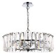 Lustra cristal transparent moderna Puntes cromata Ø51cm, Maytoni