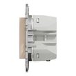 Noua Unica, Incarcator rapid USB dublu A+C 45W, bej NOUA UNICA Schenider Electric, NU501344