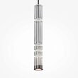 Lustra LED moderna Ordo cromata abajur transparent Ø8cm 8W, Maytoni