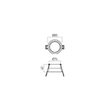 Spot LED montaj incastrat 10W/4000K/1180lm XLumo LM02NW SWH Arelux
