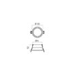 Spot LED montaj incastrat 20W/4000K/2250lm XLumo LM04NW SWH Arelux