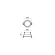 Spot LED montaj incastrat 15W/4000K/1690lm XLumo LM03NW SWH Arelux