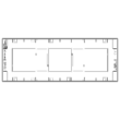 Rama tripla carbon matt, NEVE UP Vimar, VIM-09666.14