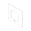Rama simpla carbon matt, 2m, finisaj mat, NEVE UP Vimar, VIM-09662.14