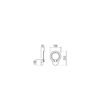 Aplica moderna LED alb mat, Mercury 01-1762 Smarter