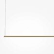 Lustra LED moderna Halo alama abajur alb L120cm 16W, Maytoni