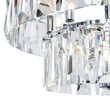 Lustra cristal transparent moderna Puntes cromata Ø68cm, Maytoni