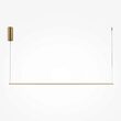 Lustra LED moderna Halo alama abajur alb L120cm 16W, Maytoni