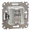 Priza TV finala 4dB alba Sedna Design Schneider Electric SDD111471