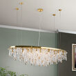 Candelabru Crystalriver cristal modern auriu Crystalriver 21xG9/33W, LU 2517/120x45 GOLD Orion