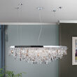 Candelabru cristal modern crom Crystalriver 21xG9/33W, LU 2517/120x45 CHROM Orion