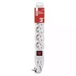 Prelungitor cu 5 prize si intrerupator, 3ml, tip Schuko (CP), Emos P1523R